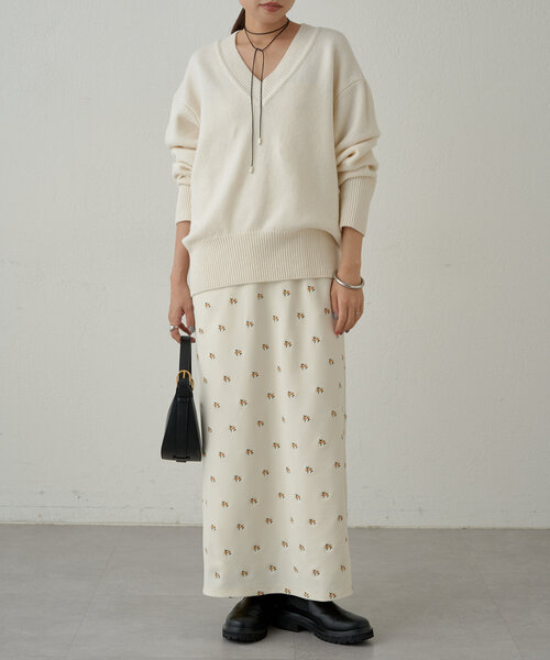 Loungedress】ノースリVニット | OUTLET(アウトレット