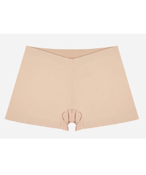 VIVID LADY（ビビッドレディー）の「HUGDAY シームレスVラインボクサーショーツ シームレス（ショーツ・レディース・ブラウン/グレー/アイボリー/ラベンダー/ベージュ系その他/オリーブ/チャコールグレー/ブラック・MEDIUM/X-LARGE/LARGE）」の22枚目の写真