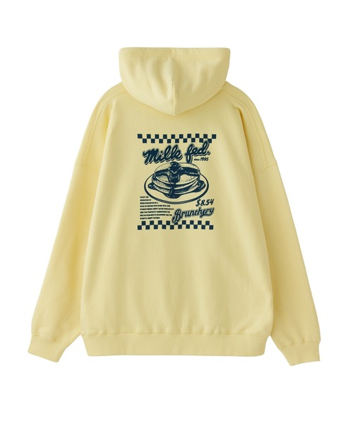 MILKFED.（ミルクフェド）の「PANCAKE SWEAT HOODIE（パーカー）」 - WEAR