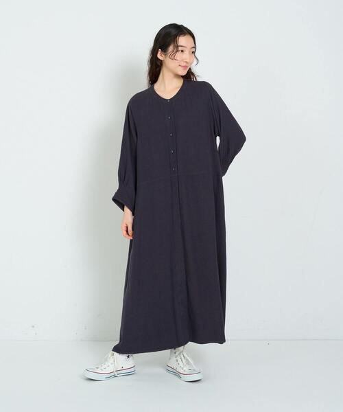 コンジェペイエアデュートリステス　リネン　ワンピース リネンレーヨンワンピース】｜【ADIEU TRISTESSE(アデュー