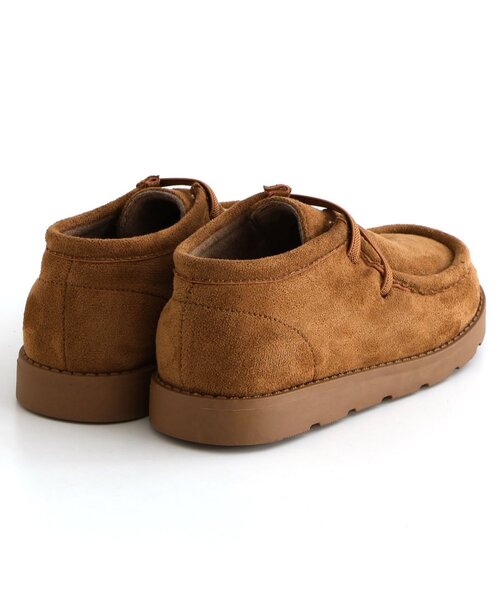 apres les cours（アプレレクール）の「スウェードショートブーツ（ブーツ・キッズ・ベージュ/ブラック・14/15 /16/17/18）」の9枚目の写真