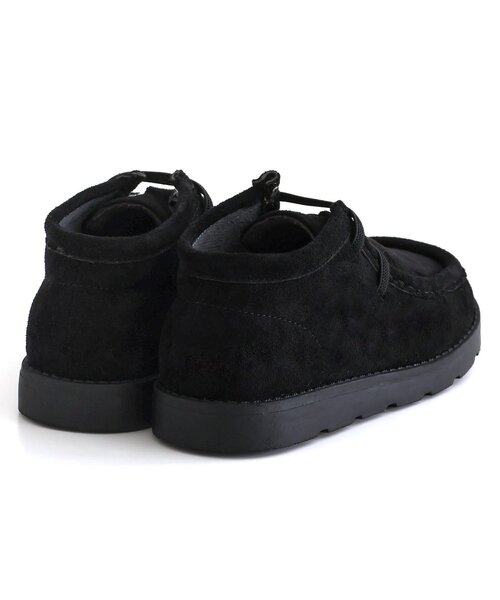 apres les cours（アプレレクール）の「スウェードショートブーツ（ブーツ・キッズ・ベージュ/ブラック・14/15 /16/17/18）」の10枚目の写真