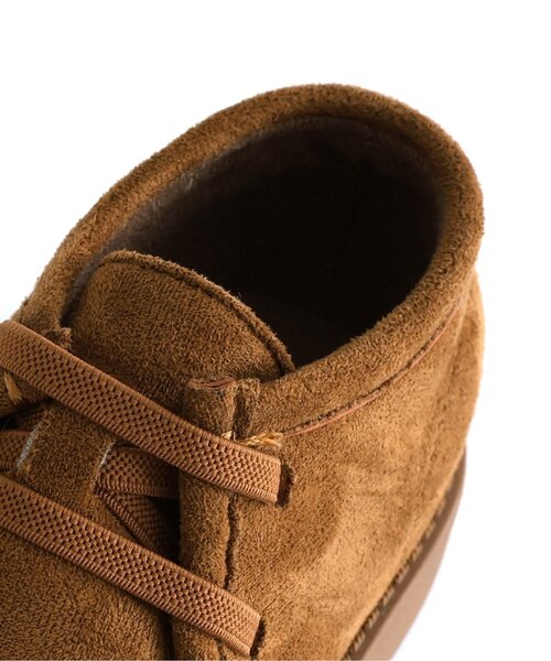 apres les cours（アプレレクール）の「スウェードショートブーツ（ブーツ・キッズ・ベージュ/ブラック・14/15 /16/17/18）」の11枚目の写真