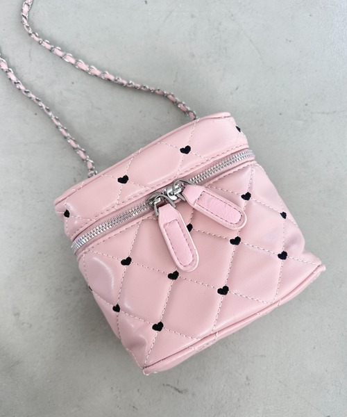 ハネ　オーダー　ハート刺繍　ハートキルティング　レッスンバッグ　体操服袋 ハネ オーダー ハート刺繍 ハートキルティング レッスンバッグ