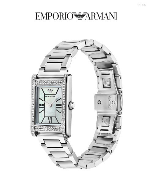 EMPORIO ARMANI(エンポリオアルマーニ)の「エンポリオ・アルマーニ 腕時計 レディース アナログ ステンレス AR11625(アナログ腕時計・レディース・シルバー・FREE)」の11枚目の写真