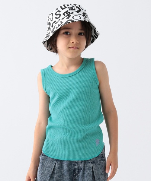 BAYFLOW（ベイフロー）の「ワッフルタンクトップ（KIDS）（タンクトップ・キッズ・グリーン/グレー/オフホワイト/チャコール・110cm/130cm/150cm/120cm/140cm）」の17枚目の写真