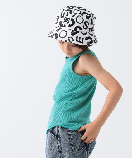 BAYFLOW（ベイフロー）の「ワッフルタンクトップ（KIDS）（タンクトップ・キッズ・グリーン/グレー/オフホワイト/チャコール・110cm/130cm/150cm/120cm/140cm）」の16枚目の写真