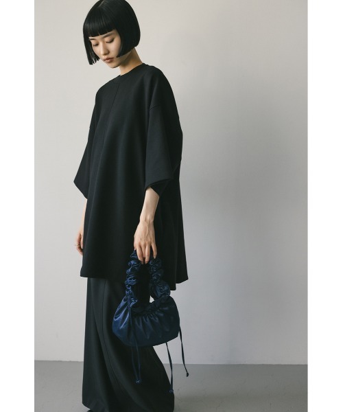 【美品】 STYLEMIXER スタイルミキサー　サテンギャザーハンドルバッグ STYLEMIXER（スタイルミキサー）の「サテンギャザーハンドル