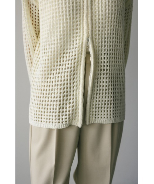 2WAYブロックメッシュカーディガン（カーディガン/ボレロ）｜STYLEMIXER（スタイルミキサー） pattayablatt.com