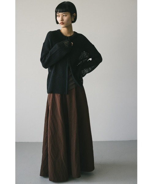 2WAYブロックメッシュカーディガン（カーディガン/ボレロ）｜STYLEMIXER（スタイルミキサー） pattayablatt.com