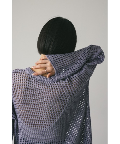 2WAYブロックメッシュカーディガン（カーディガン/ボレロ）｜STYLEMIXER（スタイルミキサー） pattayablatt.com