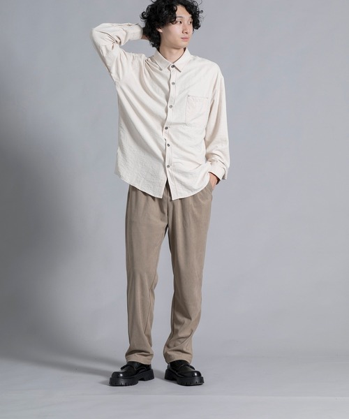 aimoha(アイモハ)の「aimoha men Vintage Style Corduroy Pants(スウェットパンツ・メンズ・ダークグレー/ベージュ/ブラック・MEDIUM/LARGE/X-LARGE/XX-LARGE/XXX-LARGE)」の14枚目の写真