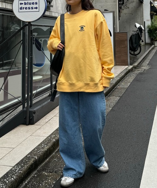 【おじさんシリーズ】バックプリント裏毛ビックシルエットスウェット（スウェット）｜CIAOPANIC TYPY（チャオパニックティピー）｜スウェット