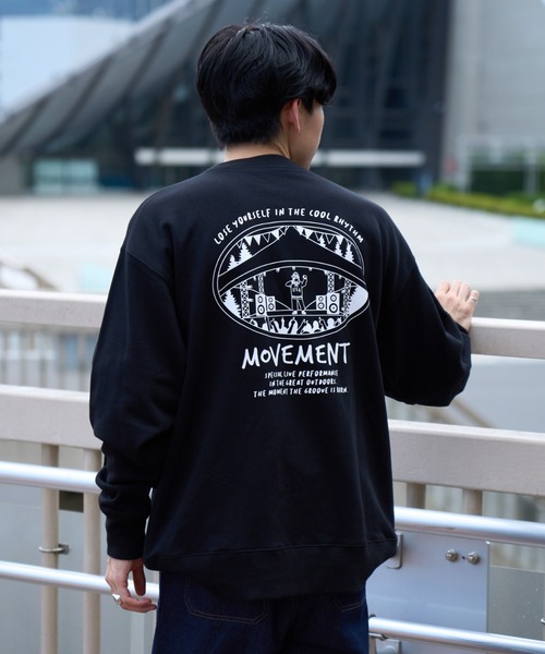 【おじさんシリーズ】バックプリント裏毛ビックシルエットスウェット（スウェット）｜CIAOPANIC TYPY（チャオパニックティピー）｜スウェット