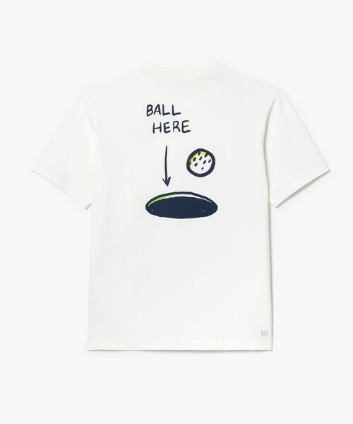 セール】ラコステゴルフバックプリントTシャツ（Tシャツ