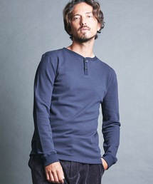 VINTAGE SWEAT HENLY/N L/S:ヴィンテージスウェット ヘンリーネック ロングスリーブ