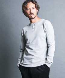 VINTAGE SWEAT HENLY/N L/S:ヴィンテージスウェット ヘンリーネック ロングスリーブ