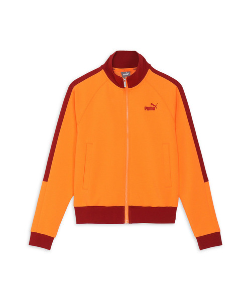 PUMA（プーマ）の「PUMA プーマ ウィメンズ CORE HERITAGE MX トラックジャケット（ジャージ・レディース・オレンジ系その他/ブラック/ブルー・SMALL/X-LARGE/MEDIUM/LARGE）」の6枚目の写真