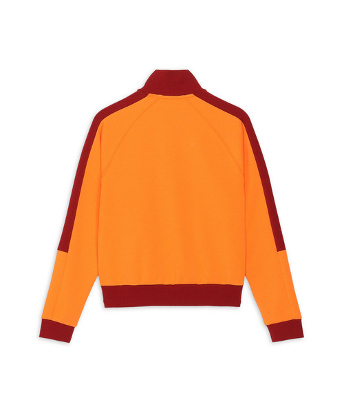 PUMA オレンジ ハーフジップ ジャージ PUMA 練習用 ハーフジップトップ（オレンジ）