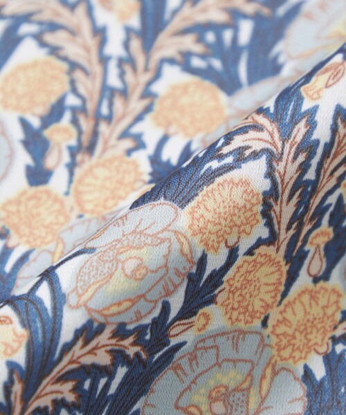 amaca（アマカ）の「【LIBERTY】 MISS MAUD ギャザースカート（スカート・レディース・ベージュ系その他/パープル系その他4・38/40）」の3枚目の写真