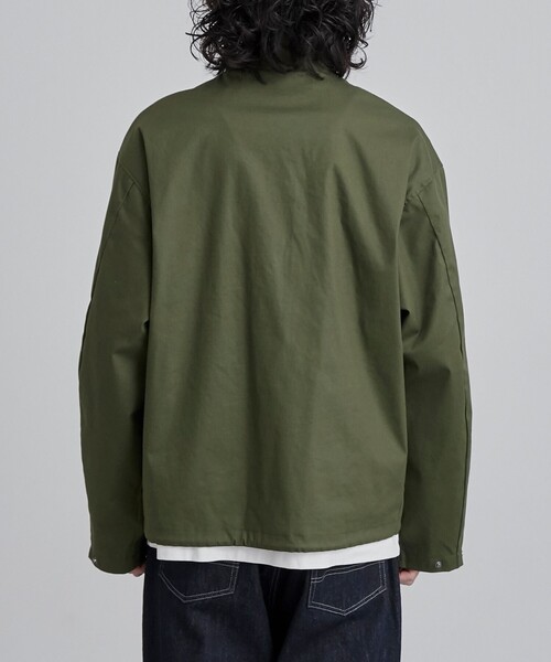 coen(コーエン)の「ミリタリーショートブルゾン(ブルゾン・メンズ・ブラック/オリーブ・M/L/XL)」の17枚目の写真