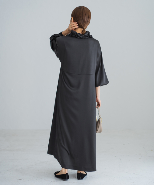 IENA（イエナ）の「ドロストカラー ワンピース（ワンピース）」 - WEAR