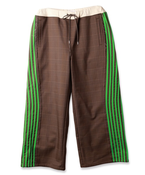 DISCOVERED（ディスカバード）の「CHECK BONDING LINE TRACK PANTS（その他パンツ・メンズ・ネイビー/キャメル・1/3）」の14枚目の写真