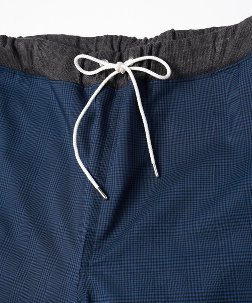 DISCOVERED（ディスカバード）の「CHECK BONDING LINE TRACK PANTS（その他パンツ・メンズ・ネイビー/キャメル・1/3）」の7枚目の写真