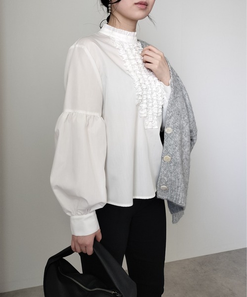 フロントフリルシャツ（シャツ/ブラウス）｜Virca（ヴィルカ）の