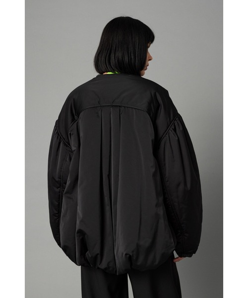 HeRIN.CYE(ヘリンドットサイ)の「Egg MA-1 エッグMA-1(MA-1・レディース・ブラック/オフホワイト/ライトグリーン・FREE)」の10枚目の写真