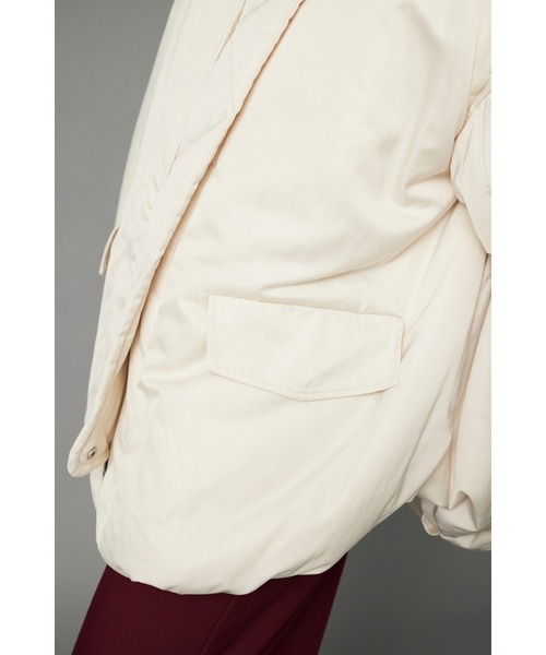 HeRIN.CYE(ヘリンドットサイ)の「Egg MA-1 エッグMA-1(MA-1・レディース・ブラック/オフホワイト/ライトグリーン・FREE)」の5枚目の写真