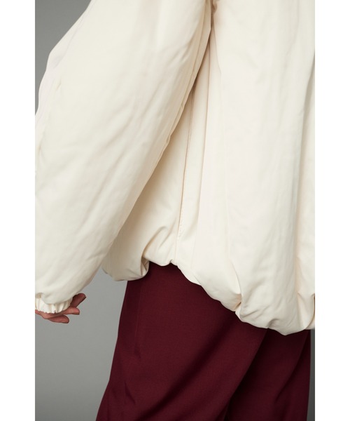 HeRIN.CYE(ヘリンドットサイ)の「Egg MA-1 エッグMA-1(MA-1・レディース・ブラック/オフホワイト/ライトグリーン・FREE)」の6枚目の写真