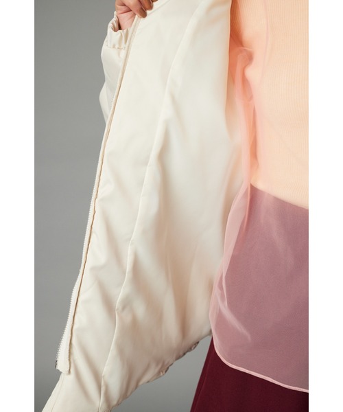 HeRIN.CYE(ヘリンドットサイ)の「Egg MA-1 エッグMA-1(MA-1・レディース・ブラック/オフホワイト/ライトグリーン・FREE)」の7枚目の写真