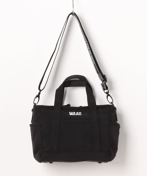 WAAC ワック トートバック【正規品】 黒 WAAC ワック ゴルフ トートバッグ ショルダーバッグ メンズ レディース