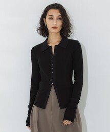 STUDIOUS | 【STUDIOUS/ステュディオス】カシミアシルクポロニット(ポロシャツ)