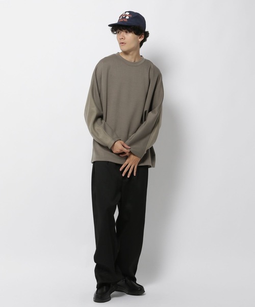 niko and...(ニコアンド)の「TRサージサイドタックパンツ(その他パンツ・メンズ・ブラック/ライトブラウン・MEDIUM/LARGE)」の13枚目の写真