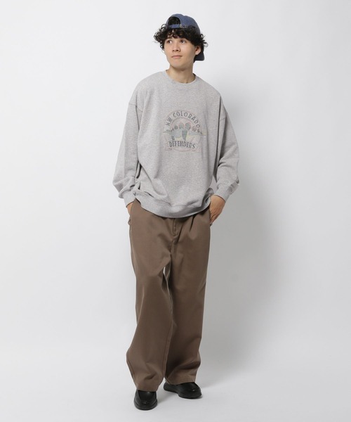 niko and...(ニコアンド)の「TRサージサイドタックパンツ(その他パンツ・メンズ・ブラック/ライトブラウン・MEDIUM/LARGE)」の17枚目の写真
