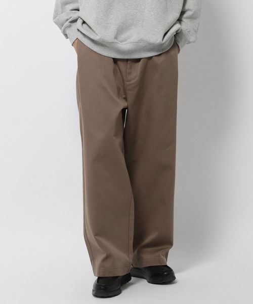 niko and...(ニコアンド)の「TRサージサイドタックパンツ(その他パンツ・メンズ・ブラック/ライトブラウン・MEDIUM/LARGE)」の19枚目の写真