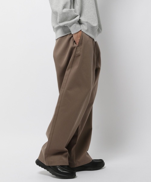 niko and...(ニコアンド)の「TRサージサイドタックパンツ(その他パンツ・メンズ・ブラック/ライトブラウン・MEDIUM/LARGE)」の20枚目の写真