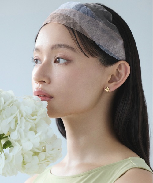 ciite' surgical stainless(シーテサージカルステンレス)の「【 金属アレルギー対応 】 フラワーモチーフピアス サージカルステンレス (両耳用)(ピアス(両耳用)・レディース・シルバー/ゴールド・FREE)」の7枚目の写真