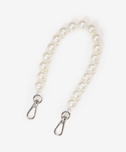 MAJESTIC LEGON（マジェスティックレゴン）の「マルチWAYショルダーリボンバッグ（ショルダーバッグ・レディース・ブラック/アイボリー・FREE）」の21枚目の写真