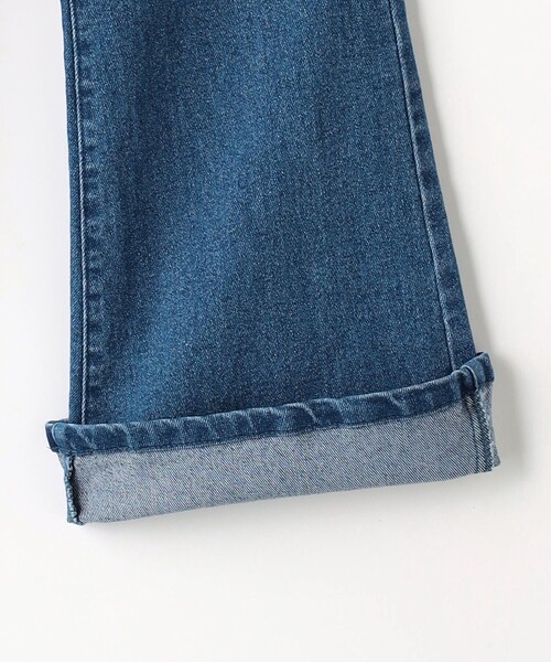 green label relaxing（グリーンレーベルリラクシング）の「TJ デニム フレアパンツ EMB  / キッズ  100cm-130cm - ストレッチ -（デニムパンツ・キッズ・ブラック/コバルトブルー・100cm/110cm/130cm/120cm）」の11枚目の写真