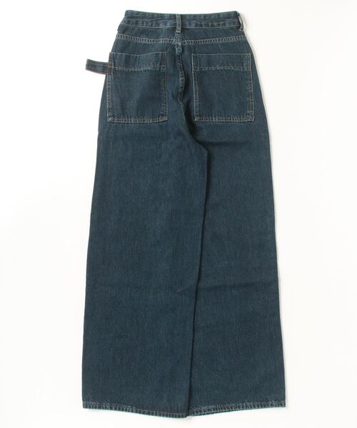 bita.(ビタ)の「ダブルポケットストレートデニム(デニムパンツ・レディース・ブルー・MEDIUM/LARGE/SMALL)」の13枚目の写真