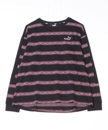 プーマ PUMA CORE HERITAGE LS ジャガード Tシャツ_