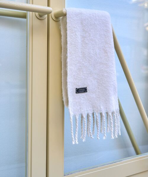 AMERICAN HOLIC（アメリカンホリック）の「アソートシャギーマフラー（マフラー・レディース・チャコールグレー/アイボリー/チェック/その他11・FREE）」の17枚目の写真