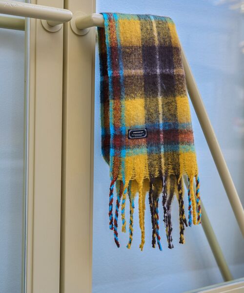 AMERICAN HOLIC（アメリカンホリック）の「アソートシャギーマフラー（マフラー・レディース・チャコールグレー/アイボリー/チェック/その他11・FREE）」の18枚目の写真