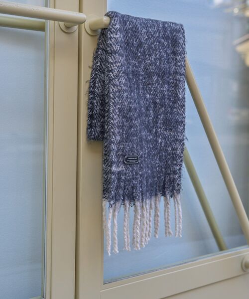 AMERICAN HOLIC（アメリカンホリック）の「アソートシャギーマフラー（マフラー・レディース・チャコールグレー/アイボリー/チェック/その他11・FREE）」の19枚目の写真