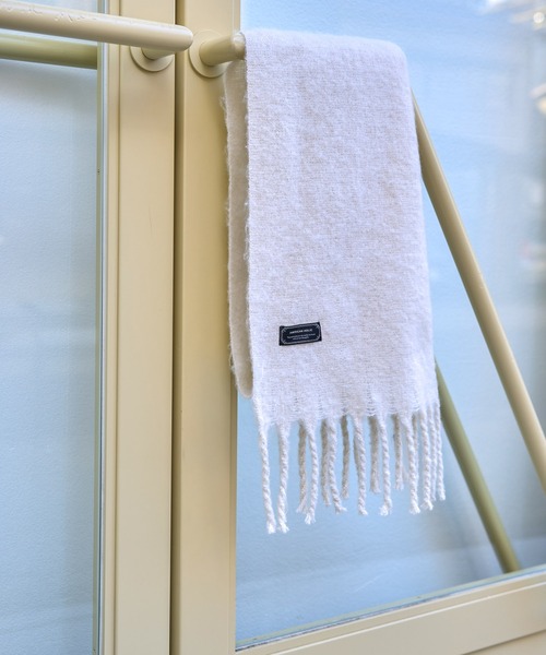 AMERICAN HOLIC（アメリカンホリック）の「アソートシャギーマフラー（マフラー・レディース・チャコールグレー/アイボリー/チェック/その他11・FREE）」の7枚目の写真