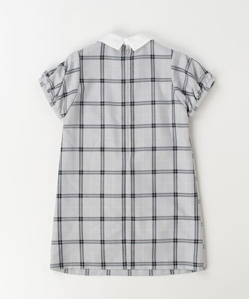 EASTBOY(イーストボーイ)の「EAST BOY イーストボーイ ボレロ ワンピース チェック柄 2点セットスーツ セットアップ(スーツセット・キッズ・ネイビー/ベージュ・110/120/130)」の21枚目の写真