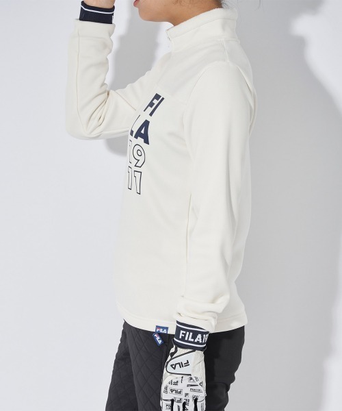 フィラゴルフ 長袖ハーフジップシャツ 793503（） | レディース